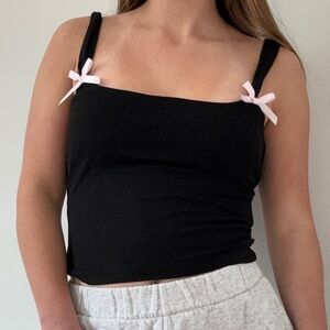 Edikted Lola Ribbed Tank Top